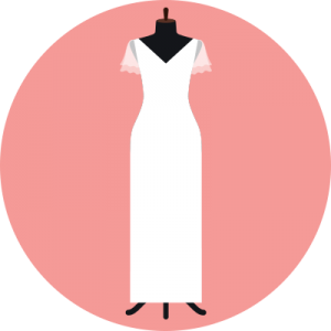 Vintage-Brautkleid